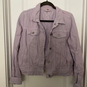 Light Purple Free People Jacket